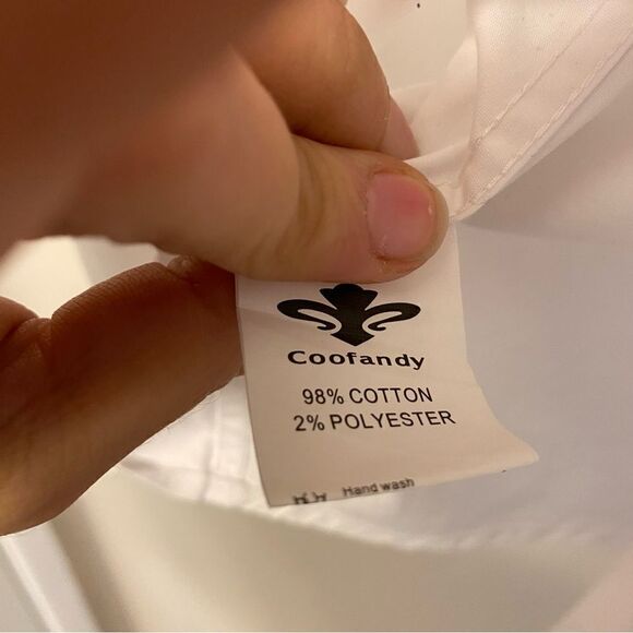 COOFANDY Western Cowboy Embroidered Long Sleeve Slim Fit Button Down Shirts S - Picture 8 of 11